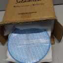 Selamica Ceramic Dessert Plates Set of 6, 6 Inch Mini Dinner Plates for Cake Snacks Side Dish, Microwave & Dishwasher Safe (Assorted Colors)