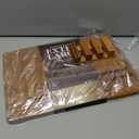 Empune Bamboo Cutting Board Set, Wood Cutting Boards for Kitchen with Holder Wooden Chopping Board for Meal Prep & Serving, Brown