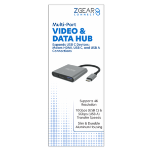 ZGEAR MULTI PORT VIDEO & DATA HUB