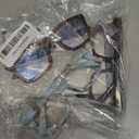 CCVOO 2.5 Reading Glasses for Women, Stylish Eyeglasses, Blue Light Readers for Women, Computer Eye Glasses, Cheaters (Black + Transparent + Marbel Mint Solid Color+ Half Leopard/Half Brown)