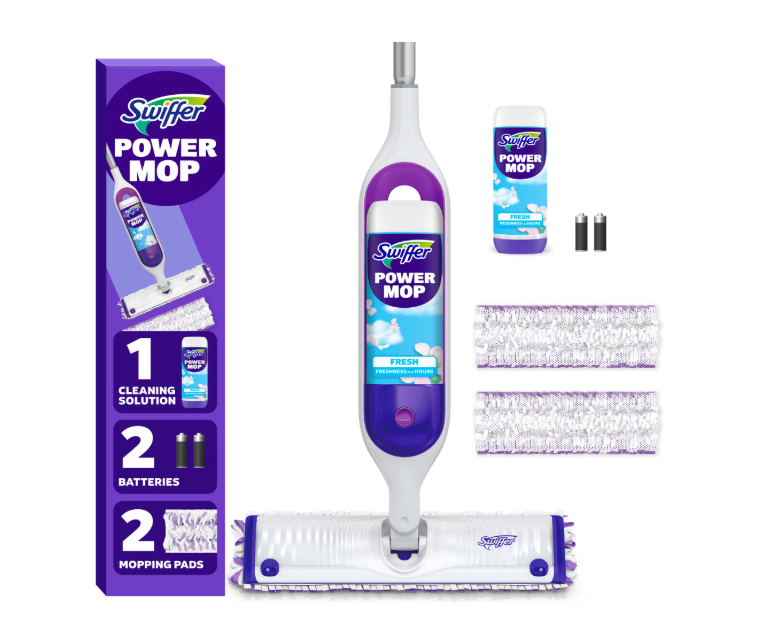 Swiffer Power Mop, Floor Cleaner, Tile, Vinyl, Laminate, Wood, Floor Cleaner, Cleaning Set