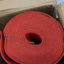 PBHEPJ 3ft x 20ft Extra Thick Red Carpet Runner for Party, Non-Slip TPR Rubber Backed red Rug, Wedding and Events Decorations, Reusable