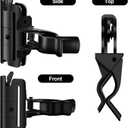 6 Pack E-Track Tool Holders |E Track Accessories for Enclosed Trailer to Keep Rakes,Shovels, Broom|e Track Tool Holder Hanger for Trailer Accessories| Tool Stabilizer for Etrack Accessories