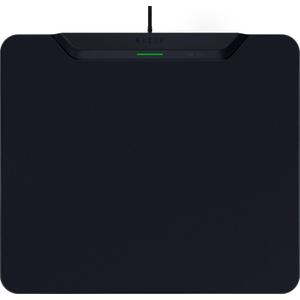 Razer HyperFlux V2 Wireless Charging System: Continuous Charging Gaming Mouse Mat & Puck - Seamless Auto-Pairing - HyperSpeed Multi-Device Connectivity - Anti-Slip Rubber Base - Hard Surface Edition