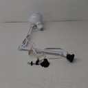 Studio Designs Swing Arm Lamp, 13-watt, White, 6.5" W x 7" D x 36" H