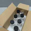 6 Pack 2 oz Shot Bottles with Caps & Stainless Steel Funnels, Juicing Bottle Reusable Glass, Mini Travel Bottles, 60ml Small Jars with Lids for Potion, Ginger Shots, Oils, Juice