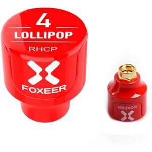 2pcs FOXEER FPV Antenna Lollipop 5.8GHz RHCP 2.5Dbi Stubby Antenna SMA for FPV Racing Drone Fatshark Goggles TX RX