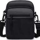 Lohol Small Messenger Bag for Men Women, Water Resistant Adjustable Crossbody Sling bag Purse for Travel Sports