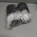 Kinglake 100 Pcs 4" Plastic Plants Pots Black