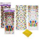 Cello Bags-Birthday Dots 20Pk