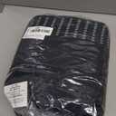 Ultra Soft 6 Pack Cotton Towel Set, Contains 2 Bath Towels 28x55 inch, 2 Hand Towels 16x24 inch & 2 Wash Coths 12x12 inch, Ideal Everyday use, Compact & Lightweight - Black