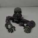 JOYIN Zombie Halloween Decoration Outdoor Groundbreaker with Sound and Flashing Eyes, Scary Halloween Graveyard Decor for Yard Garden, Outside Lawn Haunted House Prop