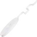 Ribest Off White Velvet Ribbon 5/8 Inch Continuous 10 Yards Christmas Ribbon for Gift Wrapping Wreath Christmas Tree Party Decoration Crafts Home Decor Bouquets, Pack Of 2