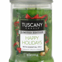 Tuscany Candle Limited Edition 18 0z Happy Holidays