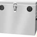 Peastorm Trailer RV Marine Battery Box - 12V Waterproof Stainless Steel Battery Relocation Kit for Boat, Trolling Motor, Kayak (Group 27)