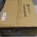 Woodhaven Black 4 Foot - Heavy Duty Made In USA - Indoor Outdoor - 1/4 Cord Firewood Storage Log Rack With Seasoning Cover Combo Set - Metal Log Storage - 48 x 48