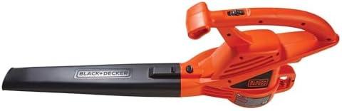 BLACK+DECKER Electric Leaf Blower, Handheld Blowers for Lawn Care, Lightweight, 180 MPH 7-Amp (LB700)