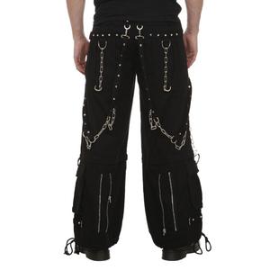 GSGGIG Men's Techwear Hiphop Streetwear Rock Punk Gothic Pants Sport Riding Casual Harem Track Cargo Pants SK014Y Black 34