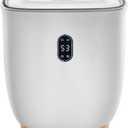 Towel Warmer Bucket 25L, Heated Towel Warmer with LED Display, Large Blanket Warmer for Bathroom, Timer & Temp Control, SPA, Home, Gray