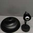 Diyel Dusk to Dawn Sensor Outdoor Barn Light Fixture, 12.3 Inch Dome Outdoor Wall Sconce Farmhouse Wall Mount Lights Exterior Light Fixture Black Finish Industrial Wall Lantern for Porch, 3 Pack