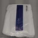 Wrap Around Dust Ruffle Bed Skirt - White - for Queen Size Beds with 12 Inch Drop - Easy Fit Elastic Strap - Adjustable Pleated Bedskirt w/Brushed Fabric - Wrinkle Free - for Women, Men, Kids & Teens