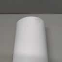 iDesign Freestanding Bathroom Toilet Paper Storage Holder with Lid for 3 Extra Rolls, White