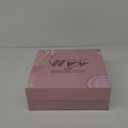 WDF 60pcs Pink Plastic Plates - Baroque Pink Disposable Plates Including 30 Pink Dinner Plates 10.25inch, 30 Pink Dessert Plates 7.5inch for Upscale Wedding &Parties