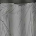 Outpain 12 Pack Spandex 72in/6FT White Round Tablecloths, Stretchy 132inch Fitted 6FT Round Table Cloths, Wrinkle Free Table Cover with Skirt for Wedding Party Dining Banquet