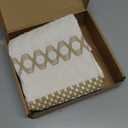 FUTEI Pack of 2 Boho Chenille Decorative Throw Pillow Covers 18x18 Inch Soft Tufted Striped Textured Cushion Case,Farmhouse Accent for Couch Bed Living Room, Khaki