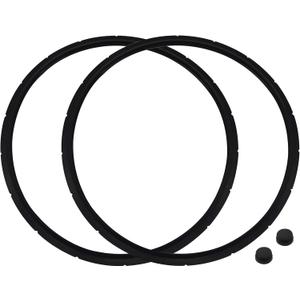 2PCS 09936 09904 Pressure Canner Sealing Ring & Overpressure Plug Compatible with Presto Pressure Cooker