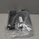 NICETOWN Black Curtains for Boys Room - Blackout Thermal Insulated Window Treatment Solid Grommet Room Darkening for Bedroom/Night Shift (Set of 2, W37 x L63)