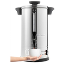 SYBO SR-CP-50B Commercial Grade Stainless Steel Percolate Coffee Maker Hot Water Urn for Catering, 50-Cup 8 L, Metallic