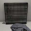 PETIME Foldable Metal Dog Exercise Pen/Pet Puppy Playpen Kennels Yard Fence Indoor/Outdoor 8 Panel 24" W x 24" H with Bottom Pad (with Bottom pad, 8 Panels 24" H)