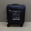 Verage Under Seat Luggage with Wheels, Softside Small Suitcase Spinner Carry On Luggage Bags for Airlines Airplanes Short Trip Men Women (Navy, 14-Inch Underseat)