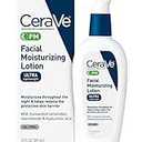 CeraVe PM Facial Moisturizing Lotion, Night Cream with Hyaluronic Acid and Niacinamide, UltraLightweight, OilFree Moisturizer for Face, 3 Ounce