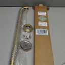 24 Inch Anti Slip Shower Grab Gold, Munzong Bathroom Grab Bar, Knurled Bathroom Balance Bar,Safety Hand Rail Support Handicap Elderly Injury Senior Assist Bath Handle