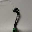 JFG RACING KLX140 Shifter, Folding Gear Shift Pedal Lever Forged Aluminum for KLX 140 2008-2026, KLX 140L 2008-2026, KLX 140G 2017-2026 Dirt Bike, Green