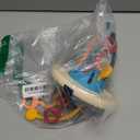 Baby Sensory Montessori Teething Toys for 24 Months, Pull String Silicone Teething Toy for 2 3 Year Old, Sensory Development Toddler Travel Toys for 2-3 Year Old Boy Girl Birthday Gifts (White)