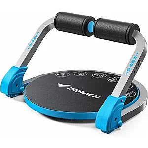 MERACH Ab Machine for Stomach Workout, Ab Crunch Machine with 3 Adjustable Resistance and Automatic Rebound, Sit Up Machine with 330 LBS Weight Capacity, Ab Workout Equipment for Home Exercise 