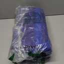 TICONN 6 Pack Extra Large Moving Bags Heavy Duty with Zippers & Carrying Handles, Durable Storage Bags Moving Boxes for Closet Organizers and Storage (6 Pack, Blue)