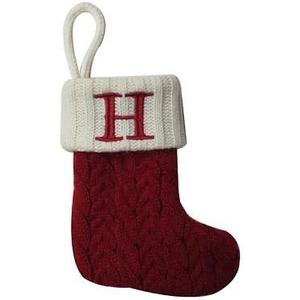 St. Nicholas Square Personalized Mini Stocking Letter H St. Nicholas Square Personalized Mini Stocking Letter H