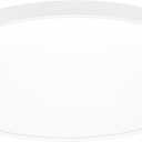 Maxxima 24" White LED Flush Mount Ceiling Light Fixture, 3300 Lumens, 5 CCT
2700K/3000K/35000K/4000K/5000K, Round Color Selectable Panel Light, Dimmable, Suitable for Bathroom