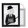 T-SIGN 24 x 36 Inches Picture Frame - Poster Frame Wall Mounting Document Certificate Frames - Aluminum with 1 PVC Transparent Protective Film, 1" Profile Black Wall Mounted Display Picture/Photo
Visit the T-SIGN Store
4.4 
4.4 out of 5 stars
   (874)