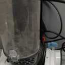 Amazon Basics Upright Bagless Vacuum Cleaner for Carpet and Hard Floors, With Crevice and Upholstery Tools, Detachable Handle, Lightweight (8.4 lbs), 1.7L Dust Cup, 720W, 18ft Cord, Black/White (Black/White)