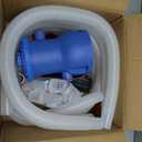 DeeprClean 300GPH Pool Filter Pump for Small Above Ground Pools, Promoted Water Circulation & Filtration, Fits Type-I Filter Cartridge,ETL Certified Small Pool Pump with GFCI for Safe Protection -Blue