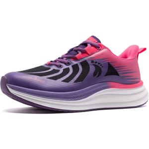 Women's Orthopedic Road Running Shoes: Comfortable Arch Support Plantar Fasciitis Orthotic Sports Exercise Fashion Sneakers, Casual Flat Feet Tennis Work Walking Shoes for Foot and Heel Pain
38