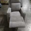 2 Set Sitswell Kasen Glider Recliner - Gray Chenille (Measures 31.89 inches W x 37.8 inches D x 40.16 inches H)