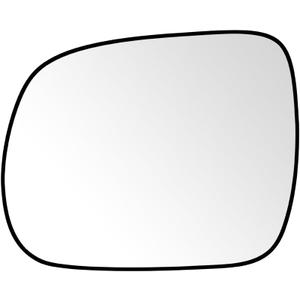 Senzeal Driver Side Mirror Glass Replacement for Lexus RX330 2004-2006 RX350 2007-2009 RX400h 2006-2009 Toyota Tacoma 2005-2015 Rear View Mirror with Power Heated (Left Side)