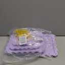 NWK 5 Piece Cake Stand Set with 2 x Large 3Tier Cupcake Stands, 3 x Appetizer Trays, Perfect for Hosting Wedding Birthday Baby Bridal Shower Tea Party Decorations (Purple)