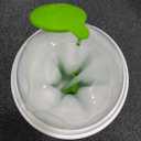 Slushy Cup & Slushy Maker, Portable Smoothie Slushie Squeeze Cup for Juices, Milk and Ice Cream Make, Double Layers Silica with Lid & Straw for Kids, Friends & Family (GREEN, STANDARD SIZE)